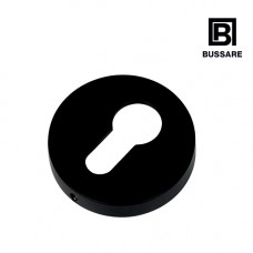BUSSARE накладка на цилиндр  B0-50 BLACK Черный-Круг-